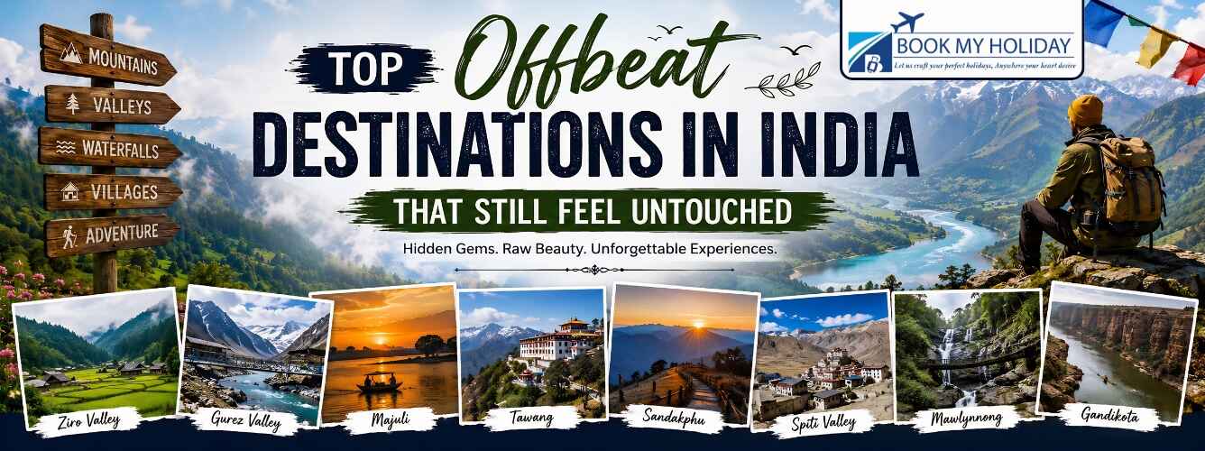 Top Offbeat Destinations in India That Still Feel Untouched