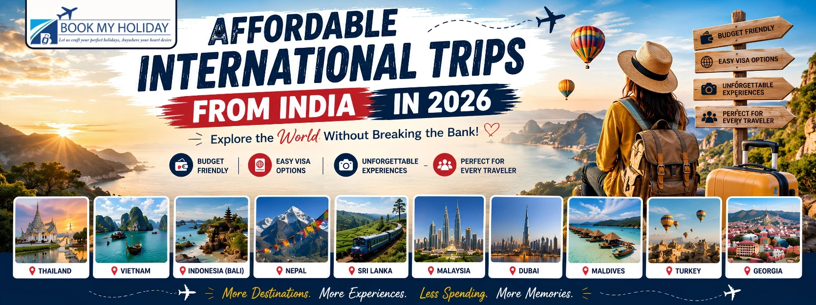 Affordable International Trips From India in 2026